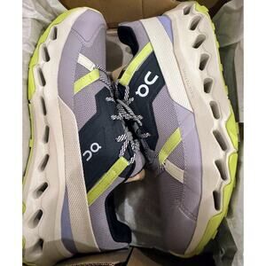 On Running Cloudhorizon Women’s Size 11 W Zinc Sand Lime Trail Running Shoes